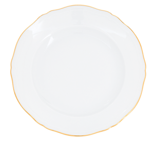 Ginori Corona Oro Brillante Dessert Plate - 8.25"